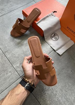 Шкіряні сандалі hermès 7