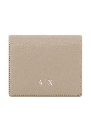 Кошелек armani exchange с логотипом