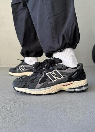 Кроссовки мужские new balance 1906d protection pack black/grey