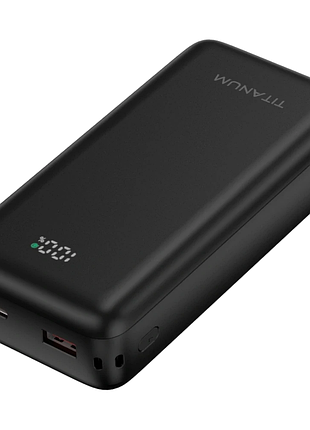 Повербанк titanum tpb-wcs20 pd45w black 20000mah