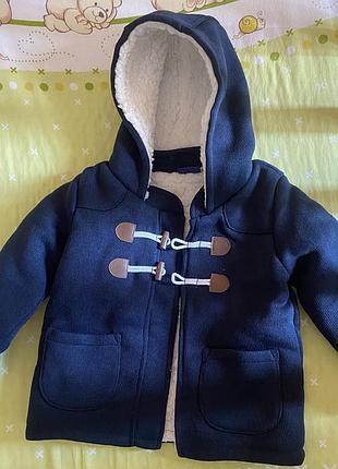 Дитяча тепла кофта з капюшоном 🧸💙
