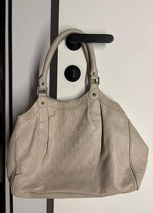Оригінальна сумка gucci sukey tote айворі