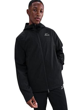 Оригінал чоловічий спортивний костюм nike waterproof pro octa  hv3797-010 оригинал для спорту для бігу літо осінь демісезон чорний xl