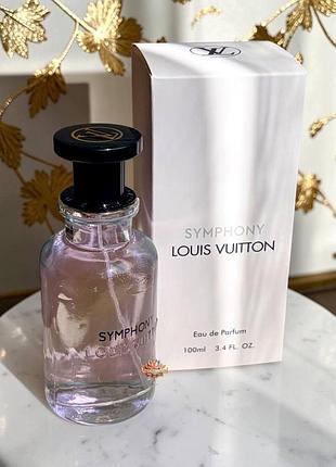 🍋 унисекс парфюмированная вода louis vuitton symphony edp (луи виттон симфони) 100 мл цитрусовые свежие пряни стойкие шлейфовые