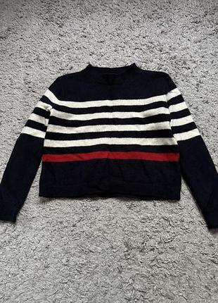 Светр у смужку zara 4