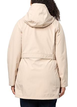 Женский плащ tommy hilfiger с капюшоном 2