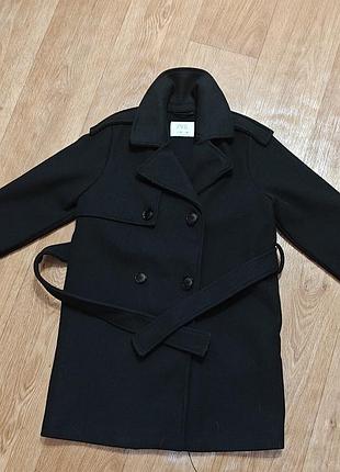 Осеннее пальто тренч на девочку zara 130 см