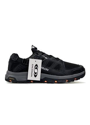 Salomon techamphibian 5 black grey orange 4