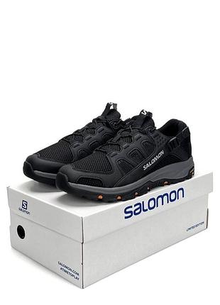 Salomon techamphibian 5 black grey orange 7