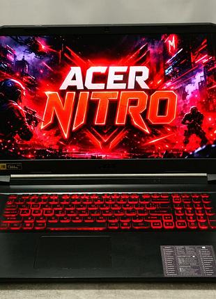 Ігровий ноутбук acer nitro an517-54 gaming 17 i5-11300h nvidia geforce rtx 3050 4gb 16/256gb ssd+1tb hdd