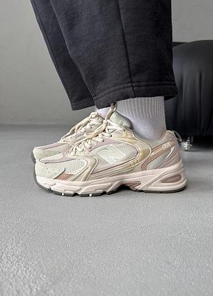😍 женские кроссовки new balance 530 beige/brown
