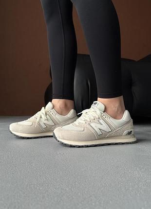 😍 жіночі кросівки new balance 574 beige