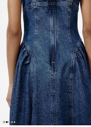Сукня сарафан джинсовий h&m 6