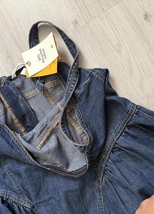 Сукня сарафан джинсовий h&m 3
