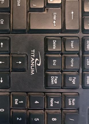 Проводная клавиатура titanum tk106ua (usb)