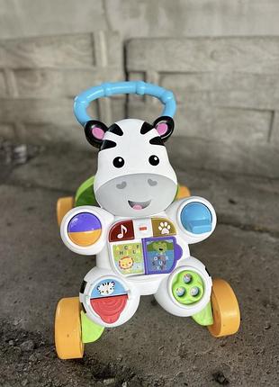 Продам ходунки fisher-price інтерактивні зебра