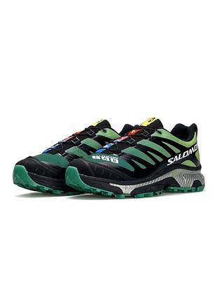 Salomon xt-4 carbon black green silver