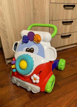 Игровой центр chicco "happy hippy walker" 2в1