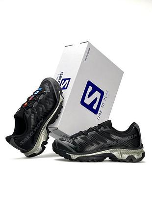 Salomon xt-4 carbon black grey silver 8