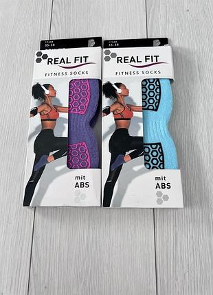 Женские фитнес-носочки real fit 2 пары.
