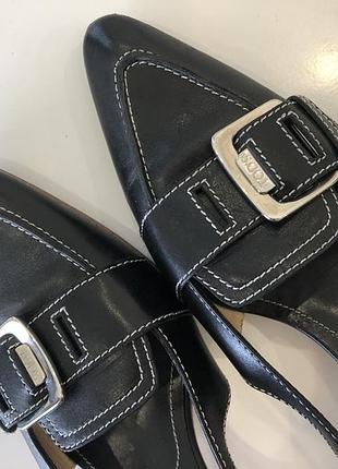 Слінгбеки tod’s чорного кольору 3