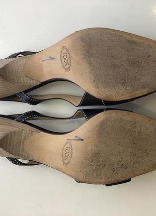 Слінгбеки tod’s чорного кольору 10