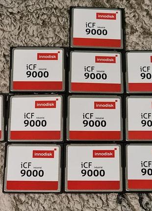 Карта памяти 8 гб innodisk industrial icf 9000 74.5-76.9/94.2-99.4 compactflash cf compact flash icf9000