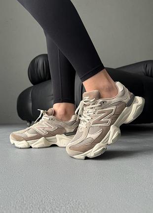 Кросівки жіночі new balance 9060 seasalt mushroom