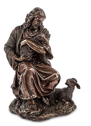 Статуэтка veronese иисус с овечками 23 см 1902284