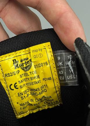 Dr. martens benham доктор мартинс ботинки рабочие робочі черевики тактические  автосервис мартина кроссовки dewalt защитная обувь engelbert strauss 10