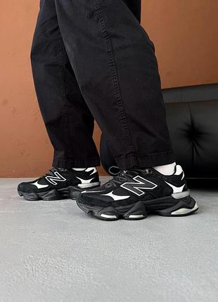 Кроссовки мужские new balance 9060 black/reflective