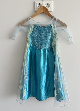 Карновальное платье анна и эльза холодное сердце 4-5 лет