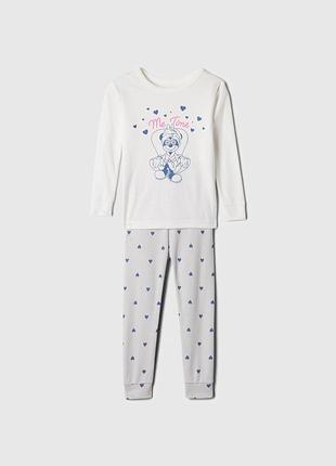 Детская пижама gap лонгслив и штаны