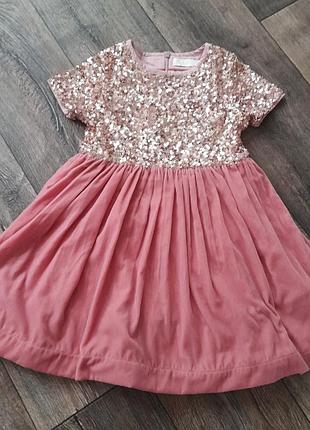 Детское платье mini boden на 7-8 лет 4