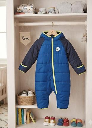Детский зимний комбинезон converse color block snow suit.