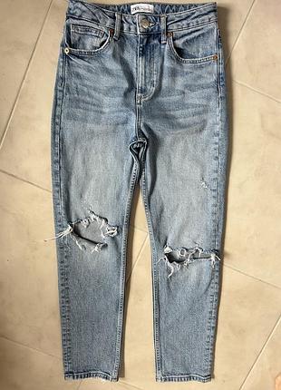 Джинси zara mom 32 розмір 3