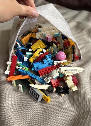 Набір різних деталей лего lego конструктор