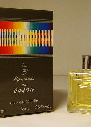 Мініатюра caron le 3 homme, edt. оригінал. вінтаж
