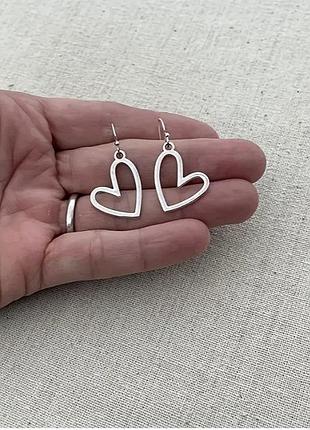 Сережки серця 3