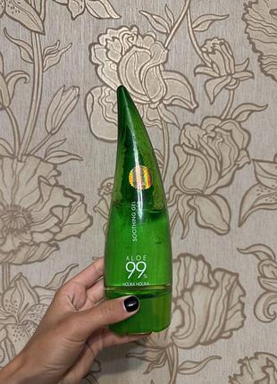 Заспокійливий та зволожуючий гель holika holika aloe 99% 250 мл