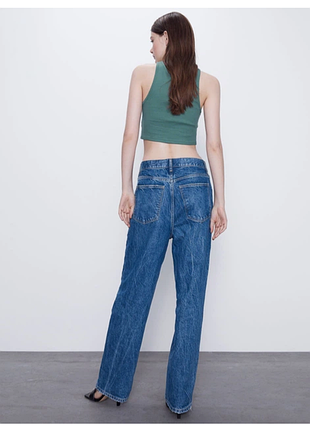 Топ в рубчик от zara 3