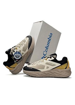 Columbia vibram mega grip beige black 8