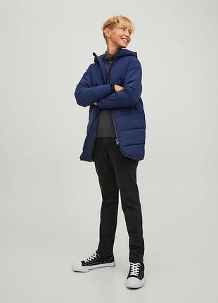 Куртка long puffer для хлопчика jack&jones 5