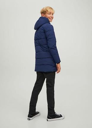 Куртка long puffer для хлопчика jack&jones 3
