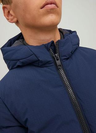Куртка long puffer для хлопчика jack&jones 4