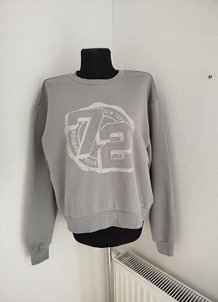 Сірий світшот divided by h&m 4