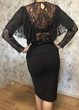 Мереживна блуза mango 2