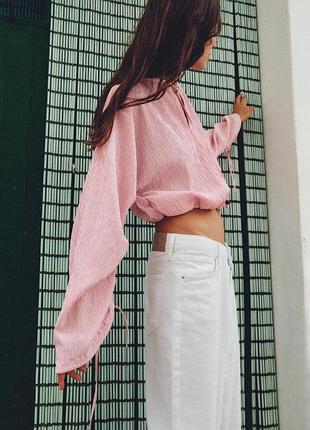Блуза у клітинку від zara 4