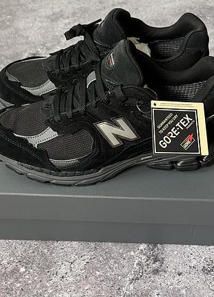 Нові new balance 2002r gore-tex (black grey) / 45 розмір (29 см) / оригінал