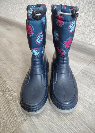 Дутики сапоги на мальчика demar 34-35 3